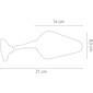 Specchio retrovisore Blondy Fairing