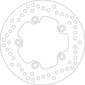Disco freno 5108