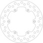 Disco freno 5131