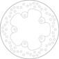 Disco freno 5225