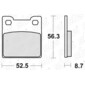 Pastiglie freno 701 LS