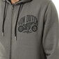 Felpa con cappuccio e zip Free